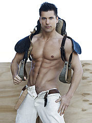 Special new set of images of one of most iconic models, Lukas Ridgeston