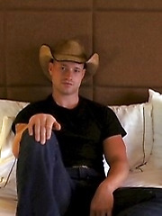 New recruit Bruce is a 23 year old country boy who hails from Arkansas